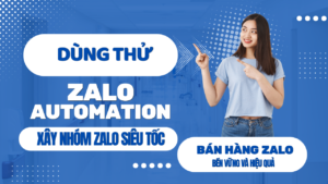 Dùng thử Zalo Automation